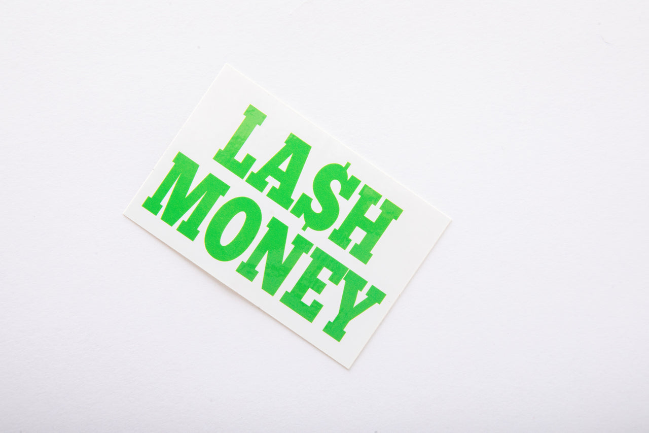 LASH MONEY STICKER