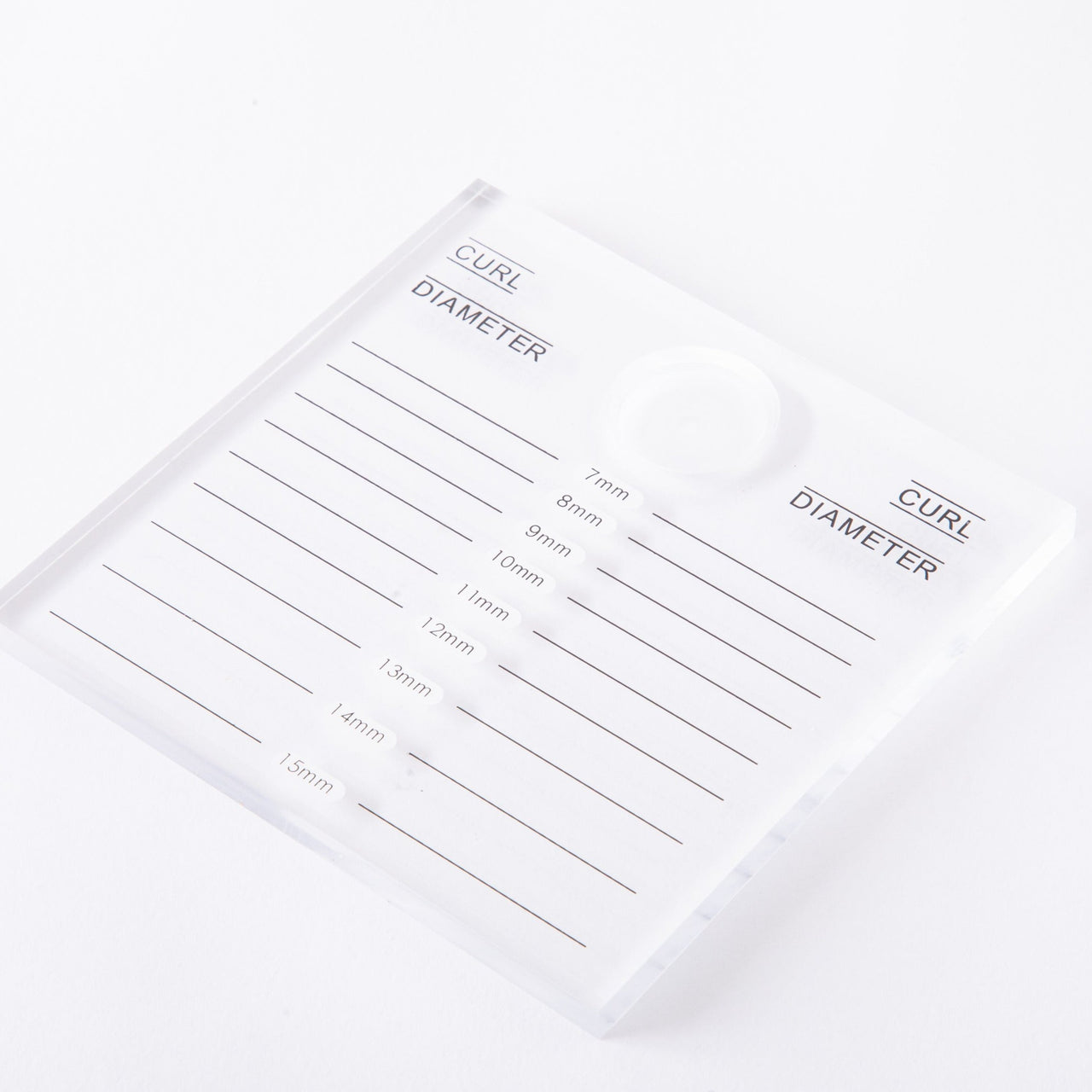 DOUBLE COLUMN EMPTY TRAY