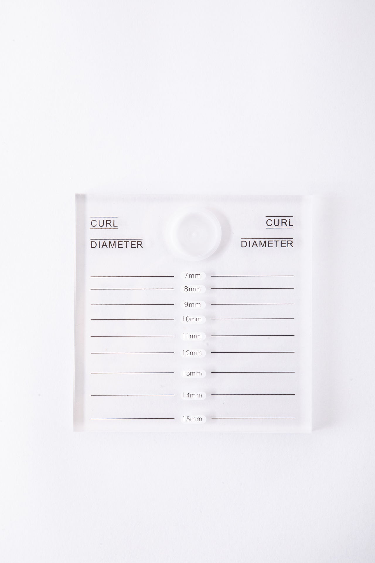 DOUBLE COLUMN EMPTY TRAY